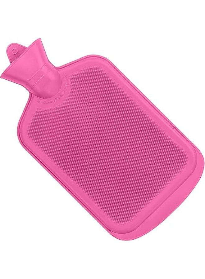 زجاجة الماء الساخنة المطاطية - ألوان متنوعة لراحة تدوم طويلاً - Image 1